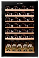 Винный шкаф DUNAVOX DX-48.130KF черный, на 48 бутылок
