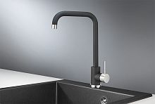 ST-4033, ЧЁРНЫЙ, СМЕСИТЕЛЬ КУХОННЫЙ