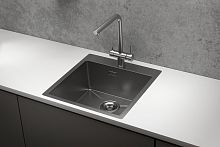 5151, СТАЛЬ САТИН, стальная кухонная мойка