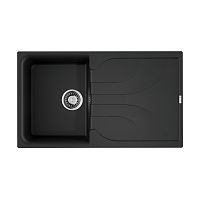 Мойка Omoikiri Yasugata 86-BL Tetogranit/черный