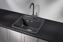 5001, ГРАФИТ, кухонная мойка, СтандАРТ кварц