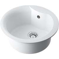 Мойка Omoikiri Yasugata 48R-WH Tetogranit/белый