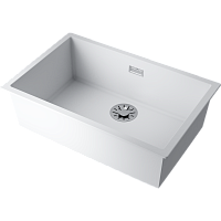 Мойка Omoikiri Yamakawa 75-U/I-WH Artceramic/белый