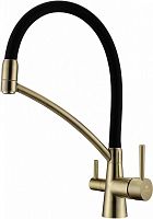 Смеситель для кухни Paulmark SIEGEN, бронза, Si213111-BR, Paulmark