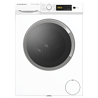 Стиральная машина с инвертором и паром MAUNFELD MFWM127WH100 ST INVERTER SLIM