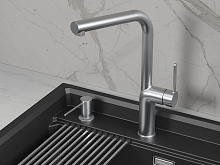 9502, НЕРЖ, СМЕСИТЕЛЬ КУХОННЫЙ