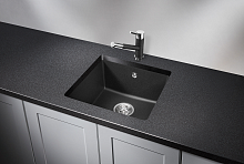 4451, ЧЁРНЫЙ, кухонная мойка, кварц