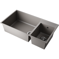 Мойка Omoikiri Tedori 85-2-U-GR Tetogranit/leningrad grey