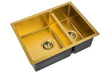 Мойка для кухни ZORG SZR-58-2-44 BRONZE