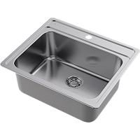 Мойка Omoikiri Ashi 56-IN нерж. сталь/нержавеющая сталь