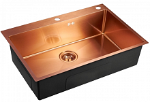 Металлическая мойка EMAR EMB-125A PVD Nano Coppery