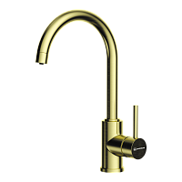 Смеситель Omoikiri Shinagawa 2 Plus-LG латунь/светлое золото