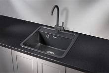 5001, ГРАФИТ, кухонная мойка, СтандАРТ кварц