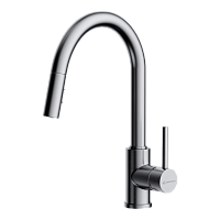 Смеситель Omoikiri Shinagawa-SB-BN латунь/нержавеющая сталь