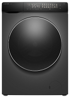 Стиральная машина с инвертором и паром MEFERI MFW121416GR COMFORT PLUS отдельностоящая серая, загруз