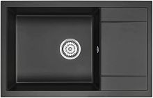 Кухонная мойка Kuppersberg ROYS 60 NL 1B1D DEEP BLACK