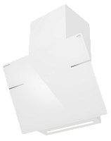 Вытяжка кухонная MEFERI AIRBOX60WH ULTRA, 60 см, наклонная, белая, стекло, производительность 1100 м