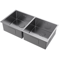 Мойка Omoikiri Taki 86-2-U/IF Side-IN нерж. сталь/нержавеющая сталь