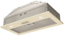 Полновстраиваемая вытяжка HiSTORY CIG65B 1FBG 60 см на 18м2 Бежевое стекло