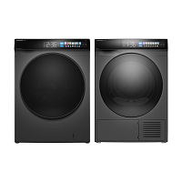 Комплект из стиральной и сушильной машин серый MEFERI MS10GR87 COMFORT