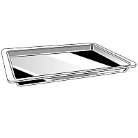 Универсальный эмалированный противень ZB 1001