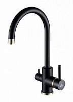 Смеситель для кухни Paulmark ESSEN, антрацит-бронза, Es213211-401BR, Paulmark