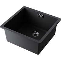 Мойка Omoikiri Kata 44-U-BL Artgranit/черный