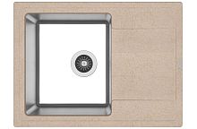 Мойка Florentina "Комби" 650, песочный FS