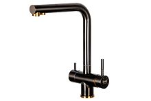 Смеситель для кухни ZORG SZR-7039 BR/GRAFIT