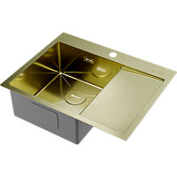 Мойка Omoikiri Akisame 65-L-LG нерж. сталь/светлое золото