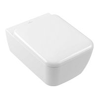 Villeroy&amp;Boch Skyla Унитаз подвесной 370*530*310, прямоугольный, безободковый, смыв Tornado, в к