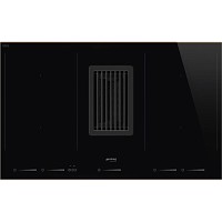 Варочная панель с вытяжкой Smeg HOBD682R1