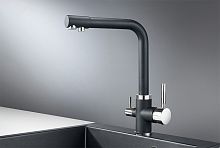 2015, ШВАРЦ (чёрный металлик), СМЕСИТЕЛЬ КУХОННЫЙ