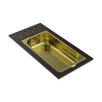 Контейнер Omoikiri DC-01-1-LG нерж.сталь/светлое золото