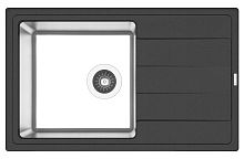 Мойка Florentina "Комби" 780, антрацит FS