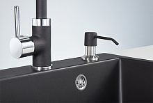 Кухонный дозатор GRANULA 1403, ШВАРЦ (чёрный металлик)