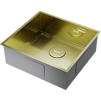 Мойка Omoikiri Kasen 48-26-INT-LG нерж. сталь/светлое золото