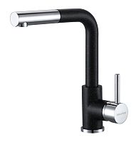 Смеситель для кухни Paulmark Kassel, черный, Ka214311-308, Paulmark