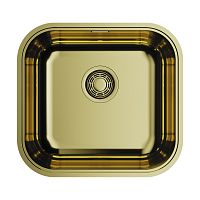 Мойка Omoikiri Omi 44-U/I-AB нерж. сталь/латунь