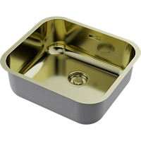 Мойка Omoikiri Omi 49-U/I-LG нерж. сталь/светлое золото