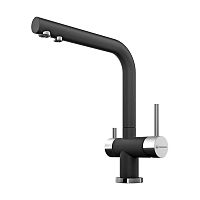 Смеситель Omoikiri Nagano-BL латунь/черный