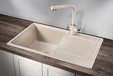 7804, ПИРИТ, кухонная мойка, кварц