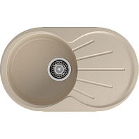 Кухонная мойка GRANFEST RONDO R-750L cashmere
