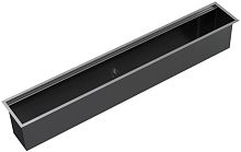 Встраиваемая сушка для посуды Omoikiri DRY-01-GM нерж.сталь/вороненая сталь (без вставок)