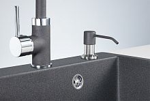 Кухонный дозатор GRANULA 1403, ГРАФИТ (ЧЁРНО-СЕРЫЙ)