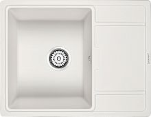 Мойка Paulmark FLUGEN 50-650, IT-GRANIT, PM216550-WH, белый, 650х500 мм, Paulmark