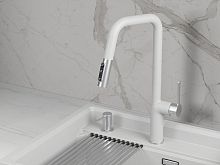 9011, АРКТИК (БЕЛЫЙ), СМЕСИТЕЛЬ КУХОННЫЙ