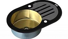 Мойка для кухни ZORG GL-7851-OV-BLACK-BRONZE