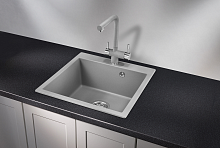 5102, АЛЮМИНИУМ, кухонная мойка, кварц