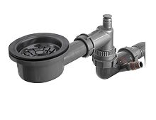 Компактный сифон с сухим затвором ZORG KC 1 GRAFIT